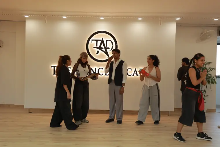 A showcase moment at the TDA logo wall