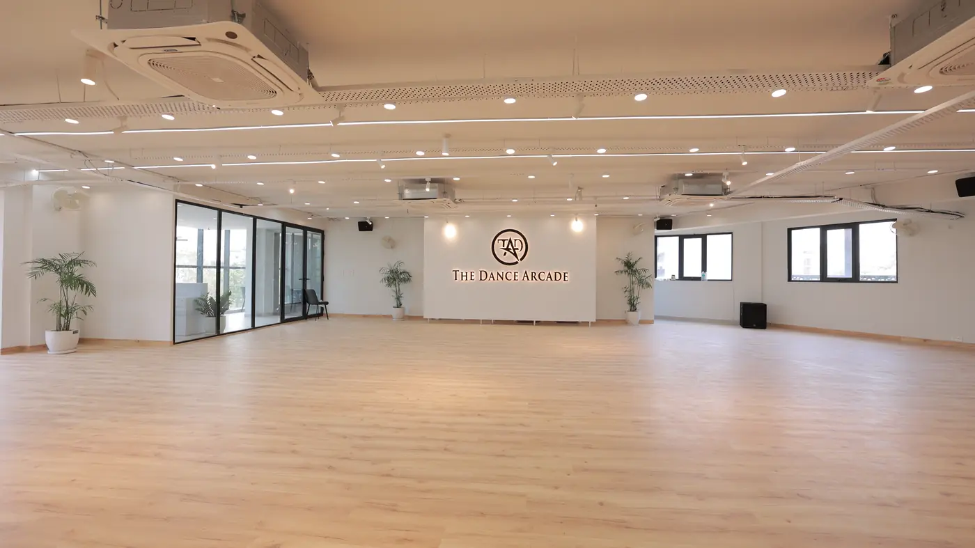 Inside The Dance Arcade studio in Gurugram