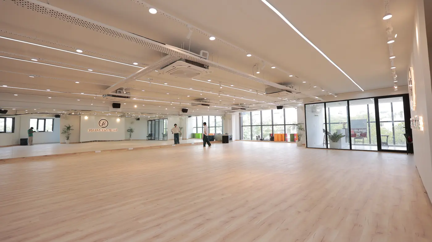 Inside The Dance Arcade studio in Gurugram