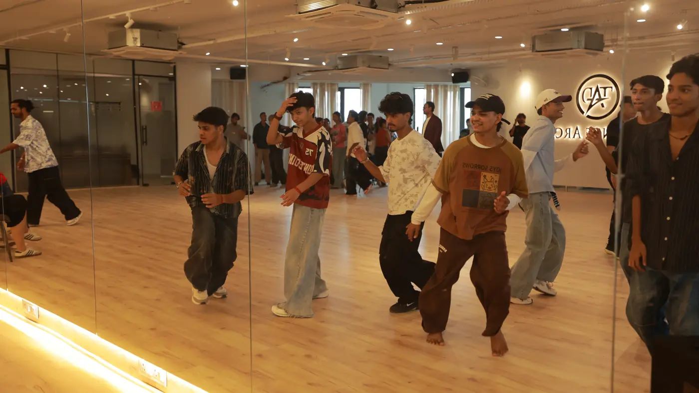 Inside The Dance Arcade studio in Gurugram